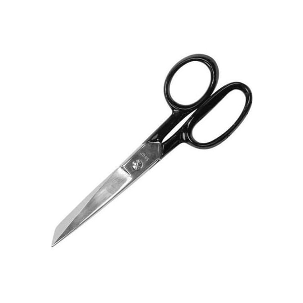Acme United Clauss 10259 Forged Nickel Plated Straight Office Scissors, 7", Black 10259 - main